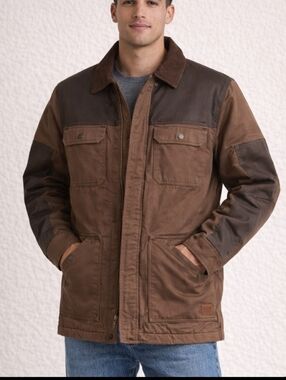 3207 Legendary Whitetail Men's Tough as Buck Chore Vintage Coat Sz Large